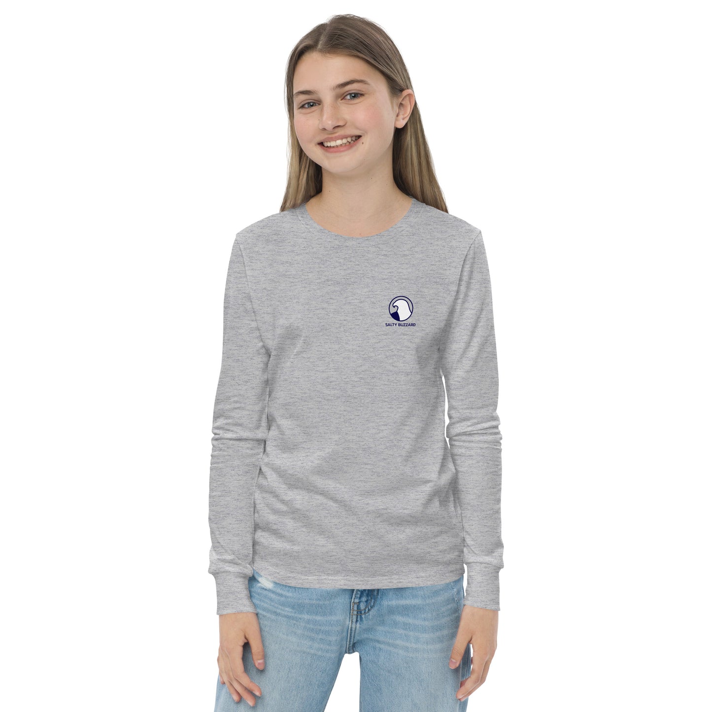 Youth long Sleeve Salty Buzzard Tee