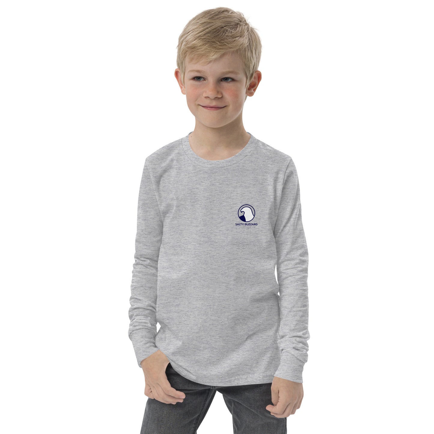 Youth long Sleeve Salty Buzzard Tee
