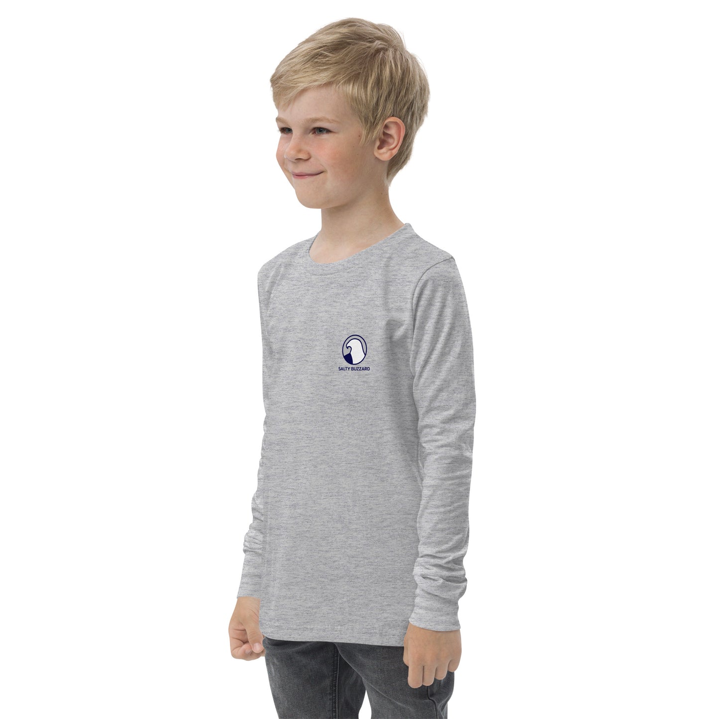 Youth long Sleeve Salty Buzzard Tee