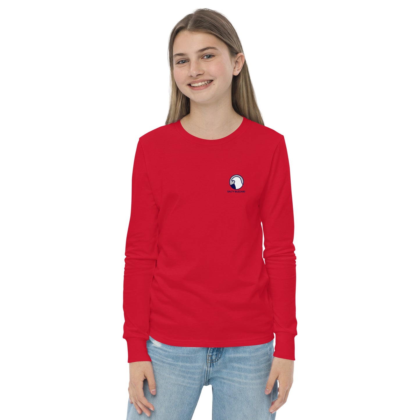 Youth long Sleeve Salty Buzzard Tee