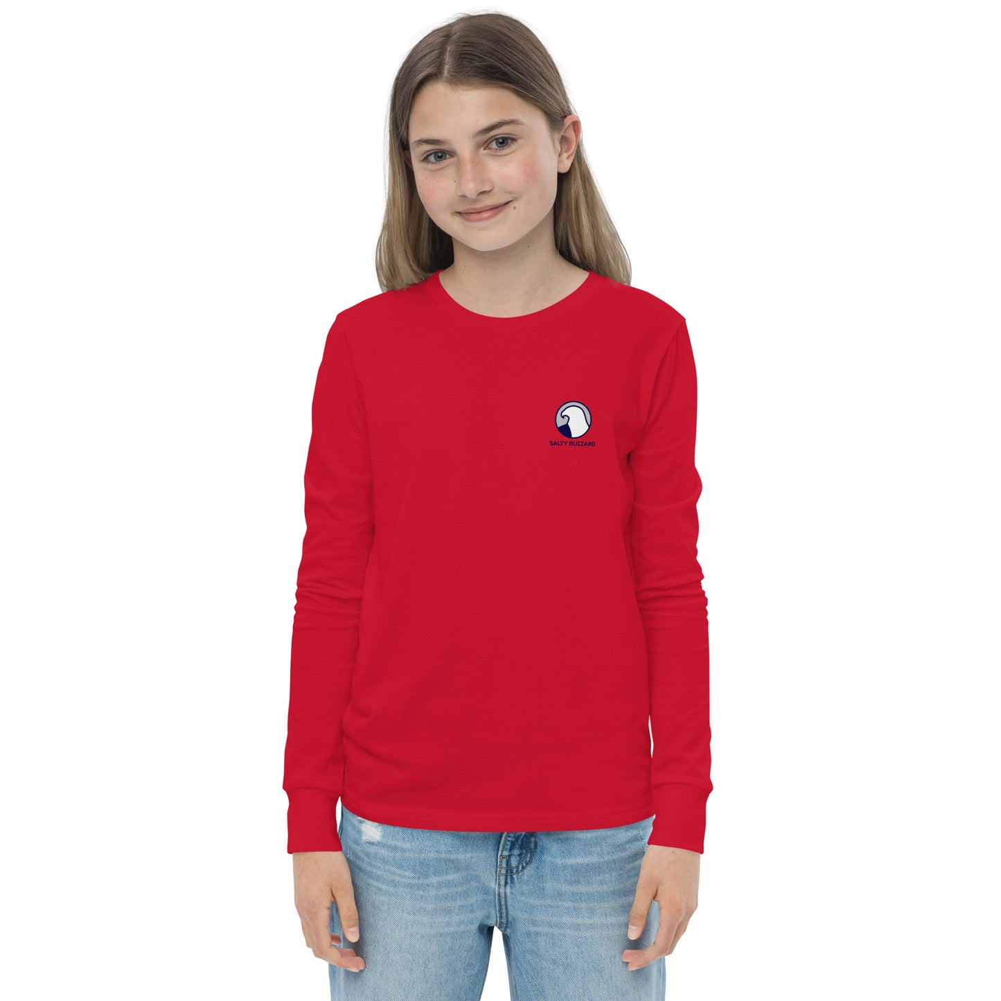 Youth long Sleeve Salty Buzzard Tee