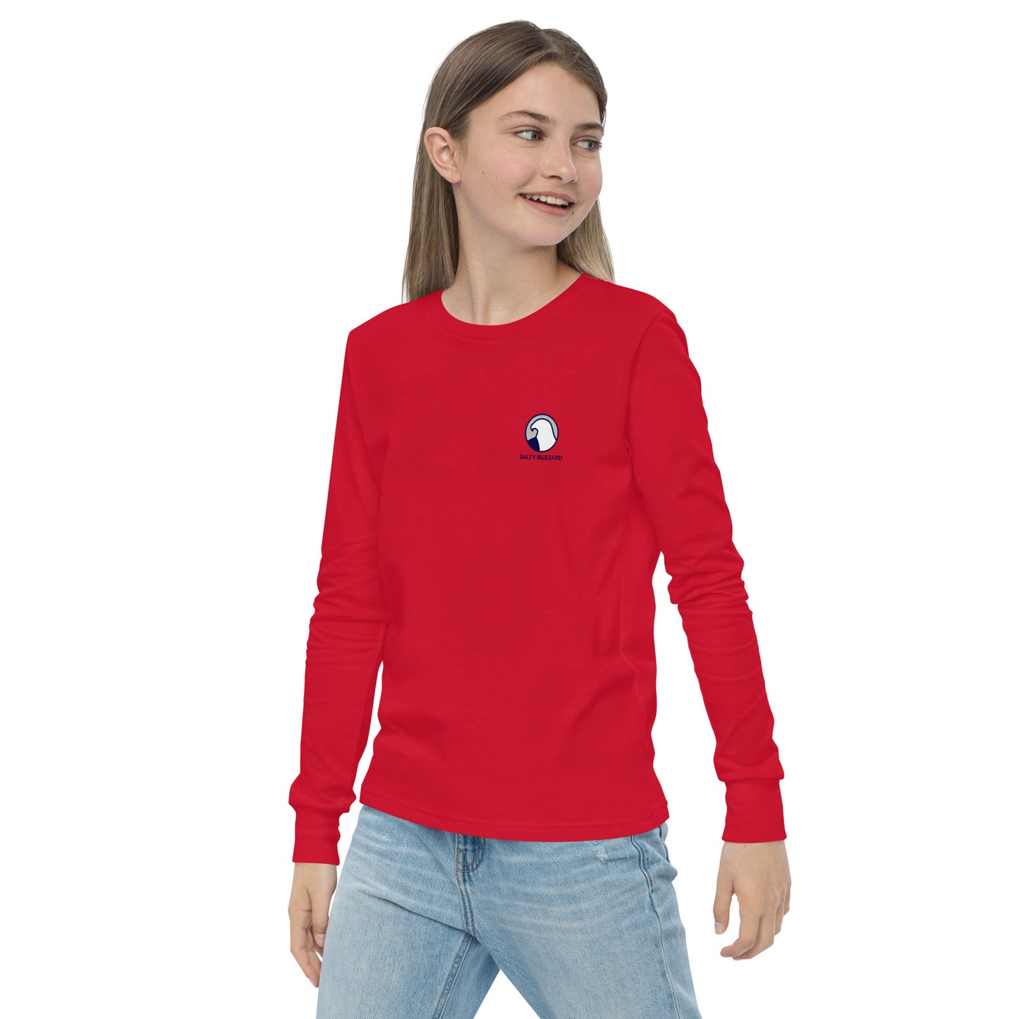 Youth long Sleeve Salty Buzzard Tee