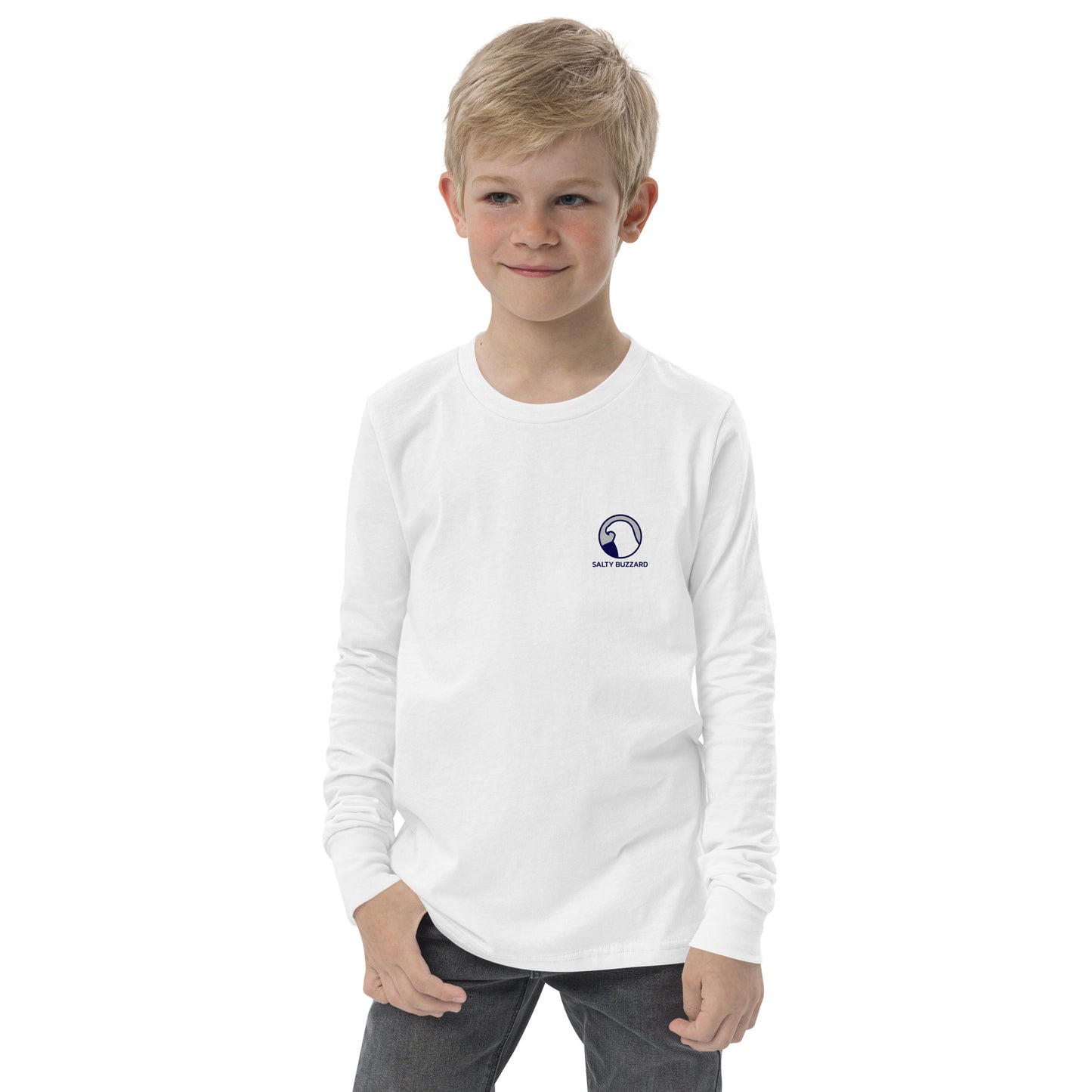 Youth long Sleeve Salty Buzzard Tee