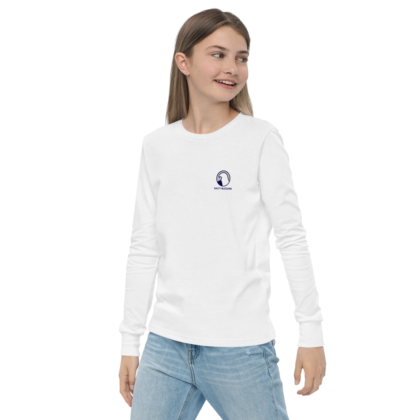 Youth long Sleeve Salty Buzzard Tee
