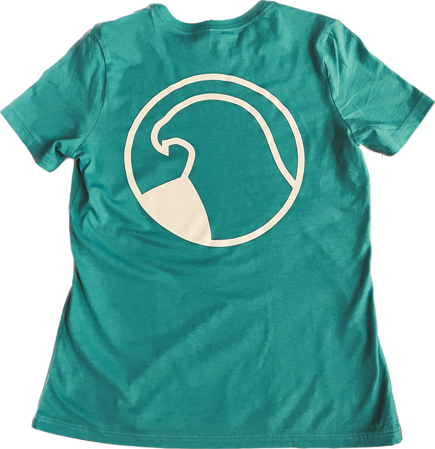 Women's Classic Salty Buzzard Tee-Teal