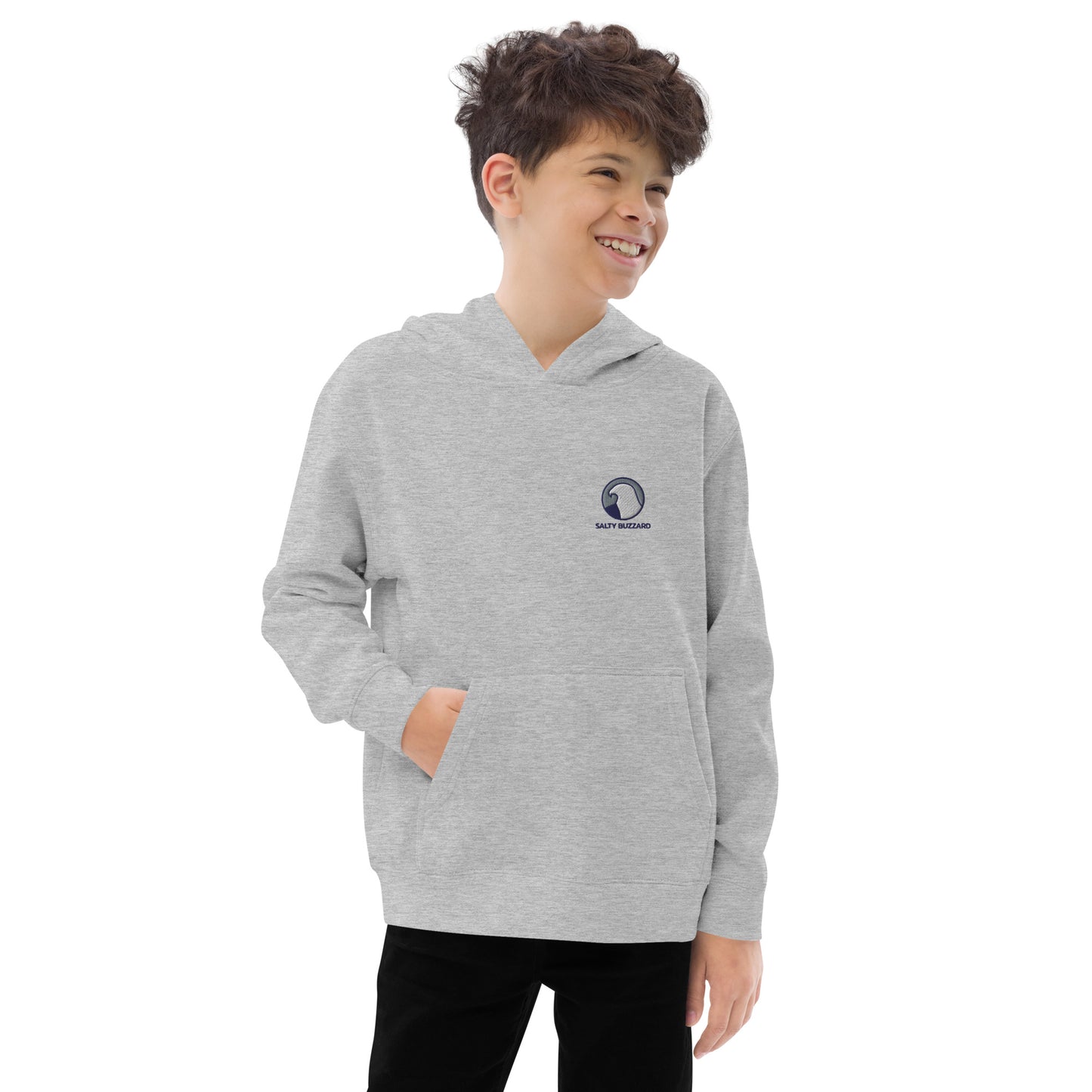 Kids Fleece Salty Buzzard Hoodie