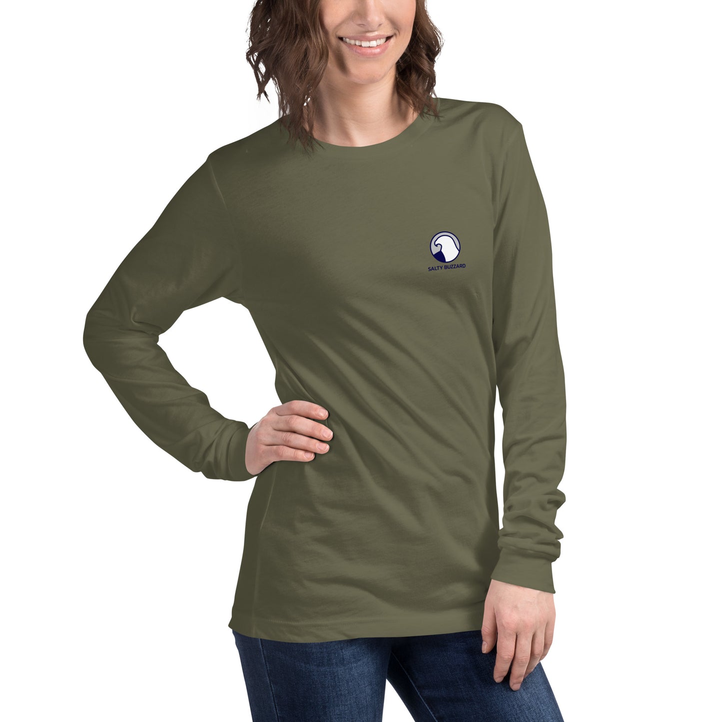 Women's Long Sleeve Salty Buzzard Tee