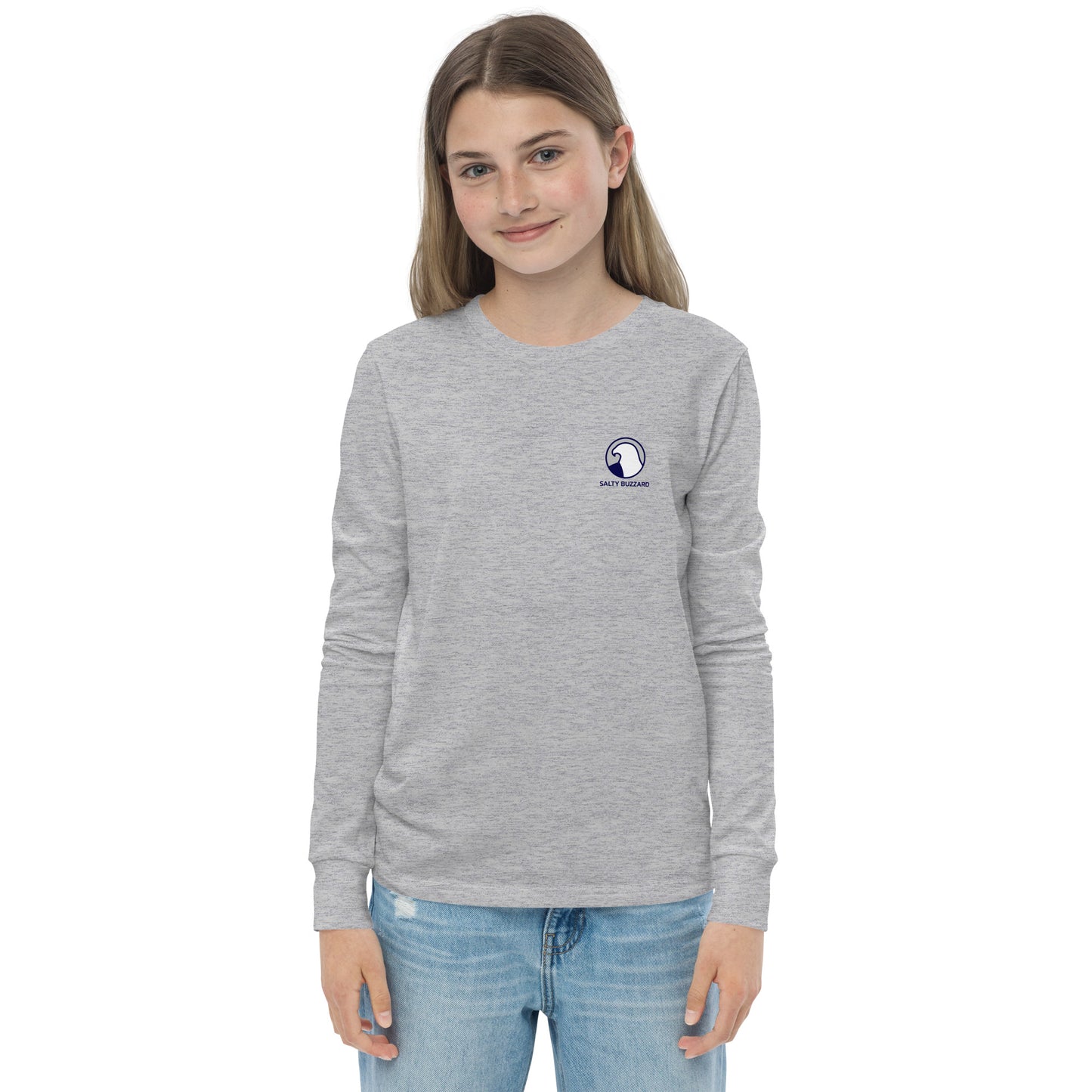 Youth long Sleeve Salty Buzzard Tee