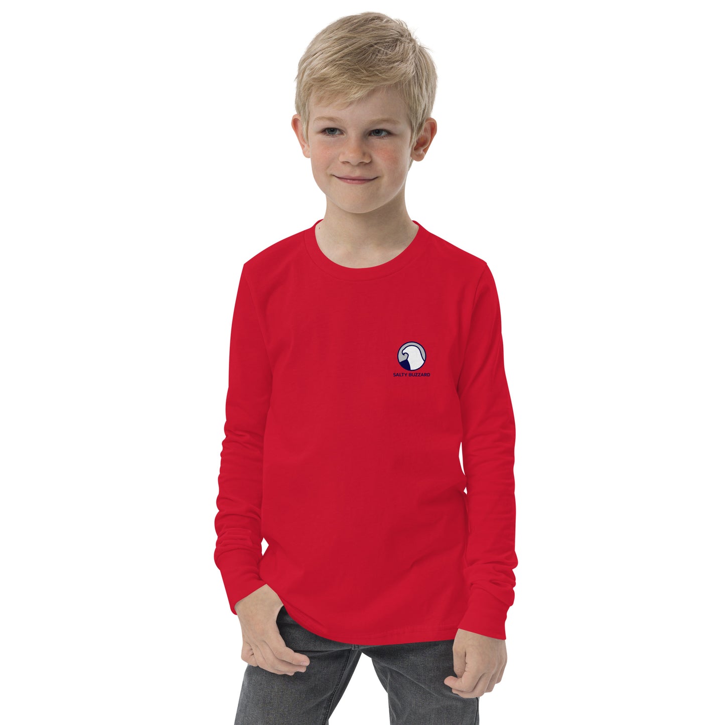 Youth long Sleeve Salty Buzzard Tee