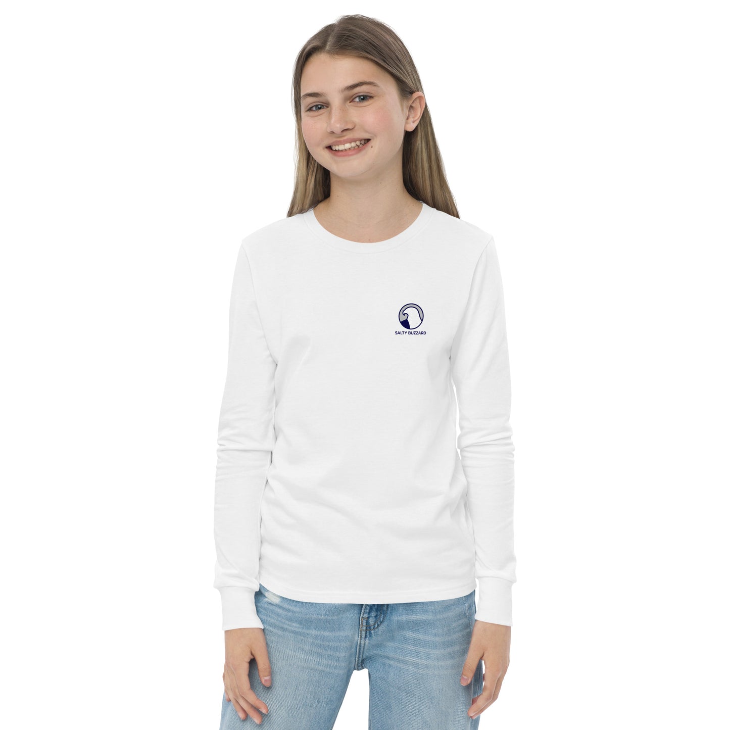 Youth long Sleeve Salty Buzzard Tee